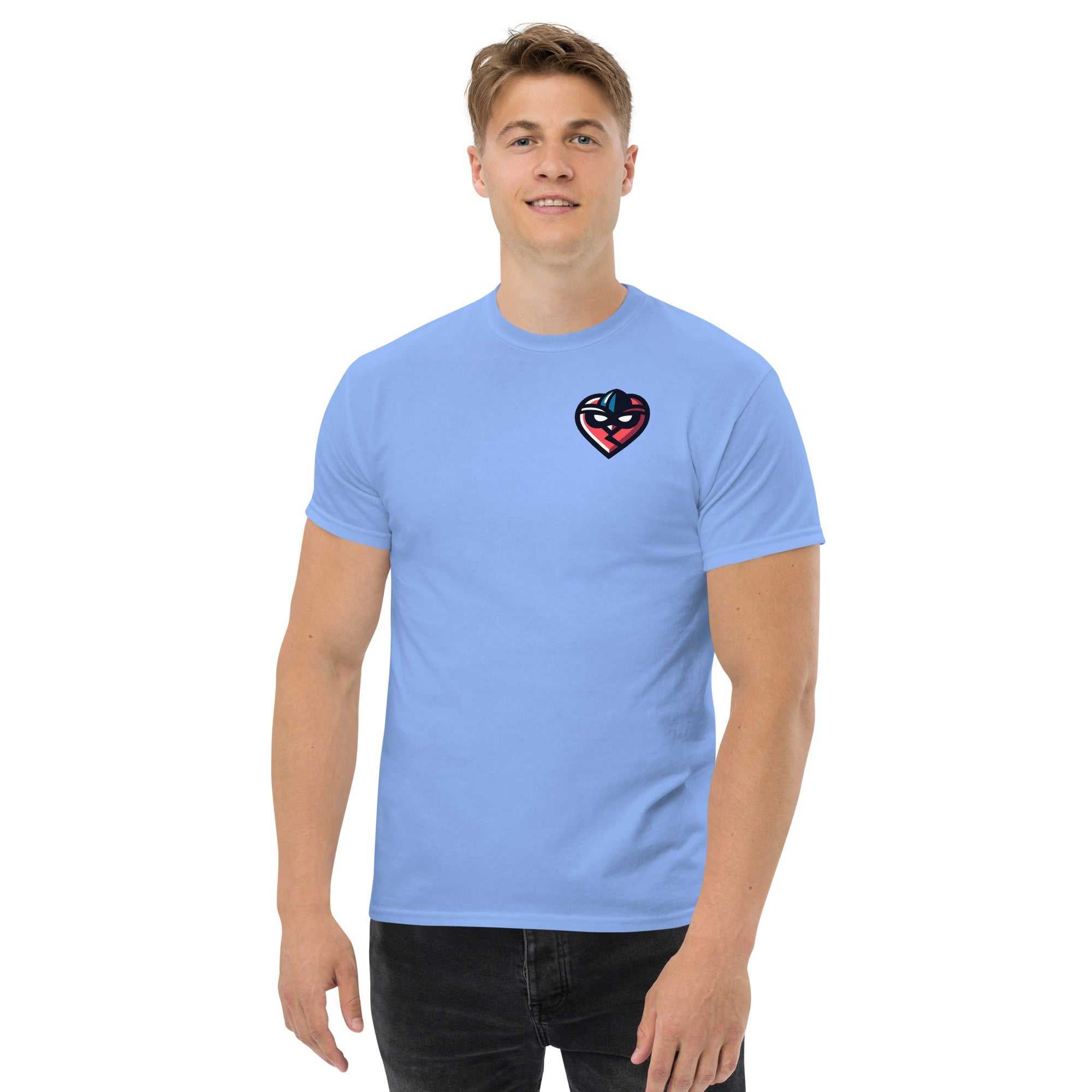 edges, heart Scammed Logo Unisex classic tee edges T-shirt cotton.....