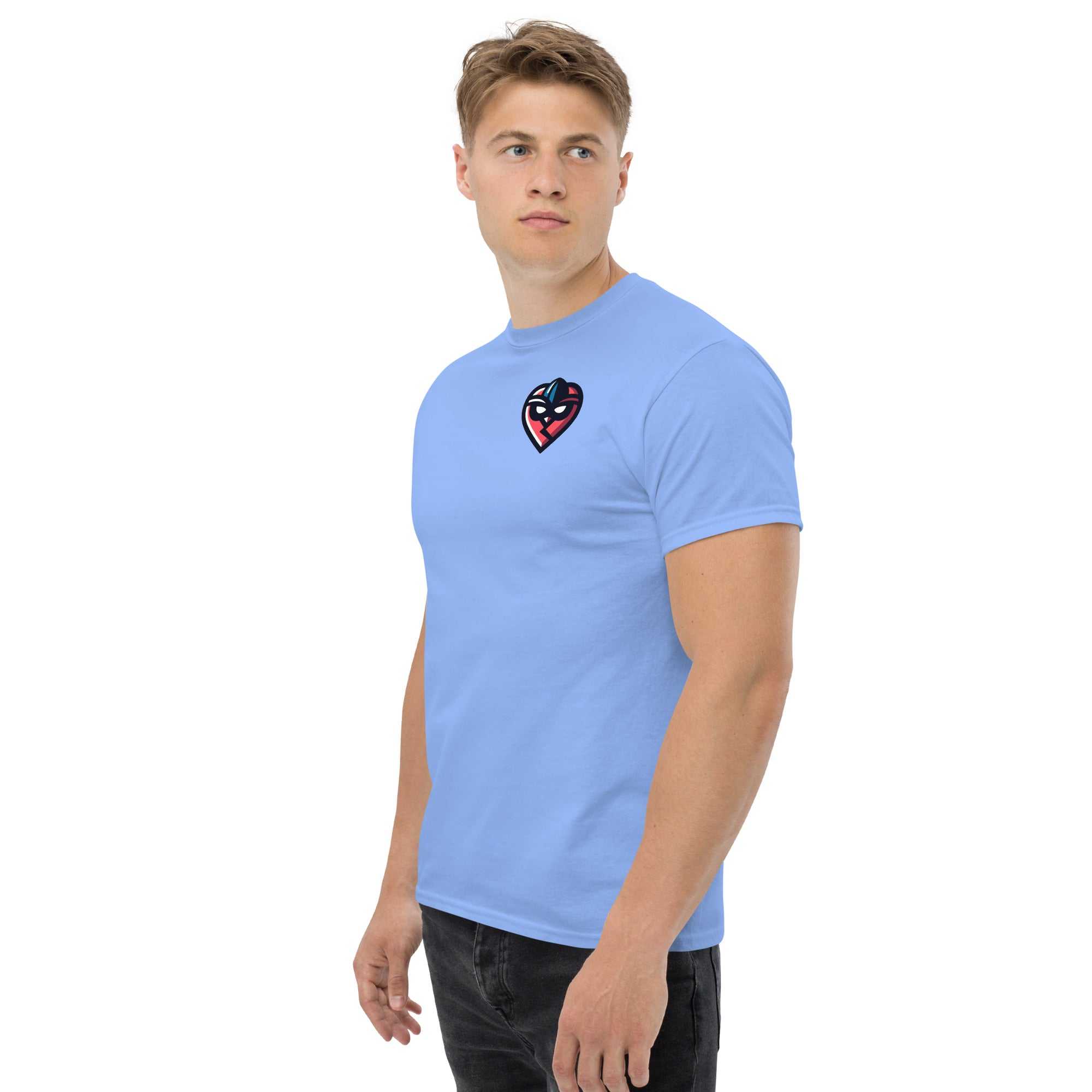 edges, heart Scammed Logo Unisex classic tee edges T-shirt cotton.....