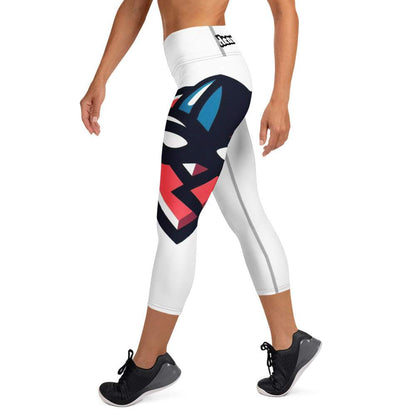 Yoga Capri Leggings –Move Through the Pain Comfort Style yoga leggings