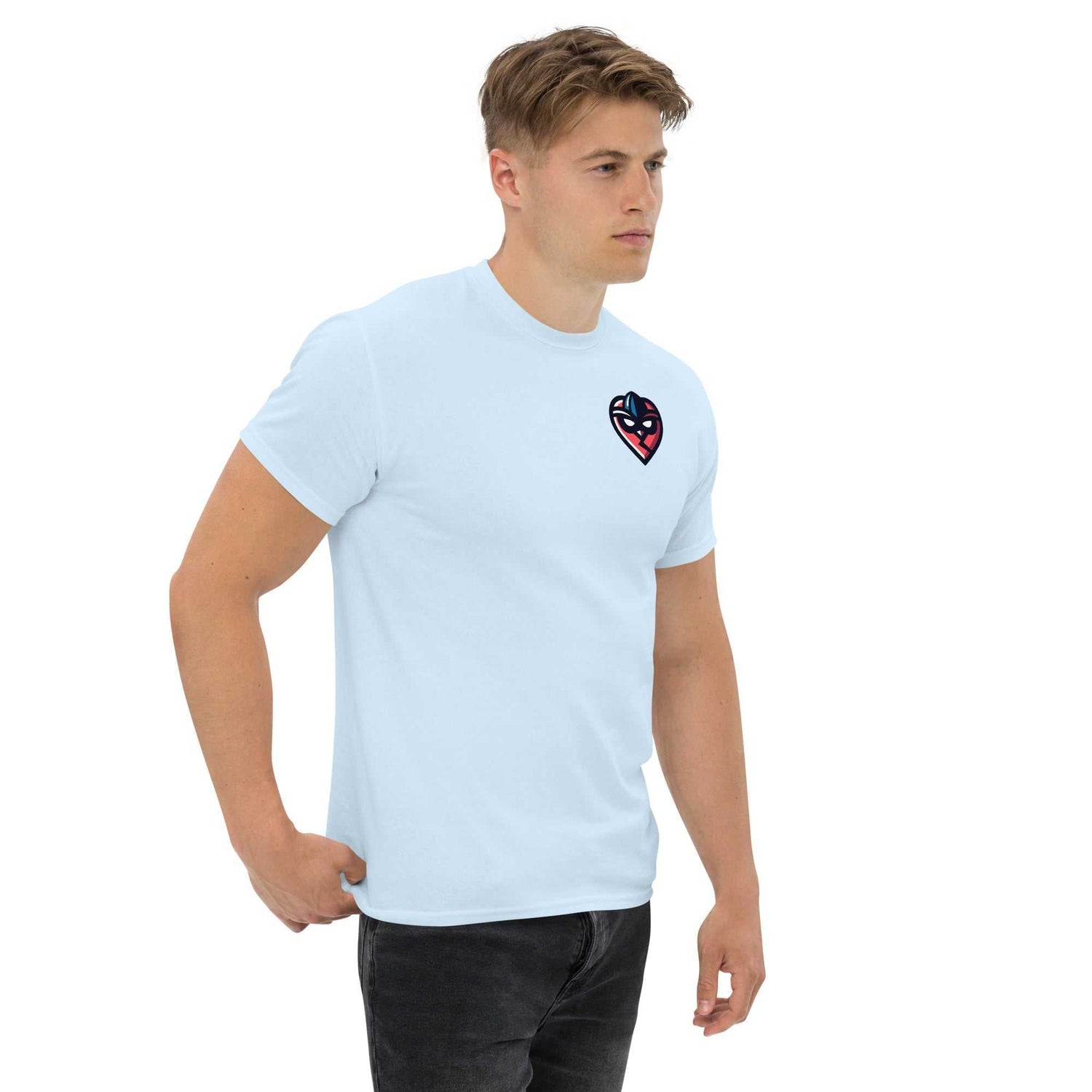 edges, heart Scammed Logo Unisex classic tee edges T-shirt cotton.....