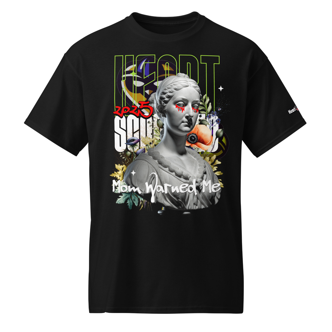 DryBlend® T-Shirt – Mom Warned Me Fashion Graphic Tee DryBlend T-Shirt